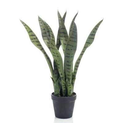 Emerald kunstplant sansevieria in pot 55 cm