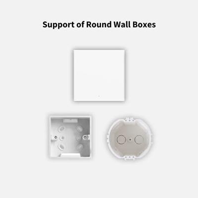 Aqara smart wall switch - single rocker (without neutral) knop (wit)