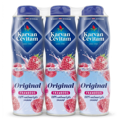 Karvan Cévitam Karvan cevitam framboos (6x 600 ml)