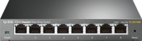 TP-Link TL-SG108E 8-Port Gigabit Easy Smart Switch Switch Zwart - thumbnail
