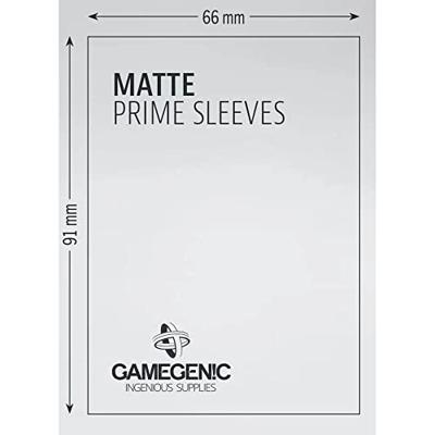 Gamegenic - Sleeves Matte Prime Pink (100 Sleeves)