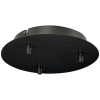 FITU drievoudig rozet zwart plafond - thumbnail