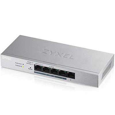 Switch ZyXEL GS1200-5HPV2-EU0101F Grijs - thumbnail