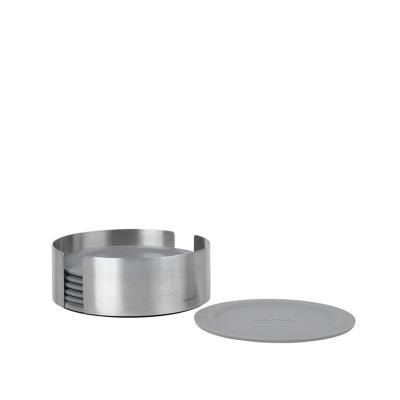 Blomus Lareto Onderzetter sharkskin (licht blauw), per 6 Blomus Lareto Onderzetter sharkskin (licht blauw), per 6