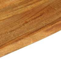 Tafelblad met natuurlijke rand 100x60x2,5 cm massief mangohout - thumbnail