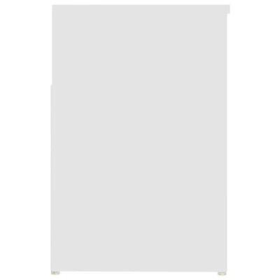 VidaXL Schoenenbank 80x30x45 cm bewerkt hout wit