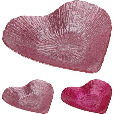 Schaaltje Hart Roze Ø15cm Assorti 1st Schaaltje Hart Roze Ø15cm Assorti 1st