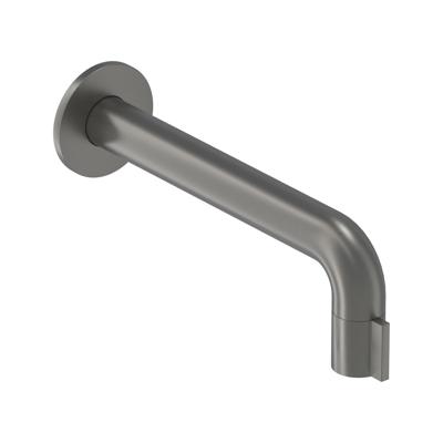 IVY Pact Fonteinkraan - inbouw - 1/2 aansluiting - inkortbaar - Geborsteld metal black PVD 6402106