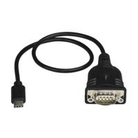 Adapter USB naar RS232 Startech ICUSB232C Zwart 0,4 m - thumbnail