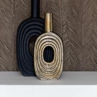 Richmond Vaas 'Emar' 31cm, kleur Brushed Gold - thumbnail