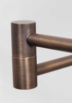 Steinhauer Wand leeslampRetina brons - 3402BR