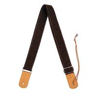 Cascha HH 2201 ukelele draagband katoen bruin - thumbnail