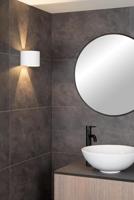 Lucide AXI - Wandspot / Wandlamp Badkamer - LED - 2x3,5W 2700K - IP54 - Verstelbare stralingshoek - Wit - thumbnail