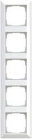 Opus 55 InForm afdekraam wit 5 gaten - thumbnail