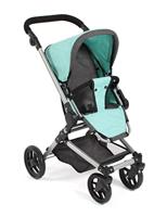Combi-poppenwagen Fides 3-in-1 - Antraciet Mint - thumbnail