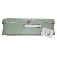 Playwood kartonnen koffer set groen, 3st. - thumbnail