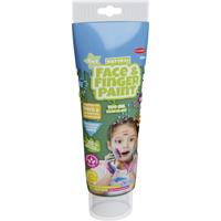 Boti Natural face & fingerpaint tube - groen, 100ml - thumbnail
