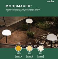 Nordlux Sponge 34 Lichtdecoratie figuur Wit LED 6,8 W A+ - thumbnail