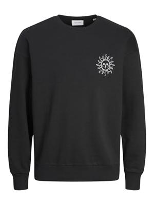 Herensweater zonder Capuchon Jack & Jones Jmmystic Zwart - Maat: M