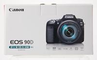 Canon EOS 90D Spiegelreflexcamera, met lens EF-S 18-135mm F3.5-5.6 IS USM (32,5 MP, 7,7 cm (3 inch) Vari-Angle aanraak-lcd, APS-C-sensor, 4K, full-hd, wifi, bluetooth), zwart - thumbnail
