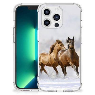 iPhone 13 Pro Max Case Anti-shock Paarden iPhone 13 Pro Max Case Anti-shock Paarden