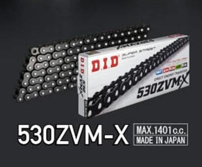 D.I.D Chain did 530 zvmx 120 n black raven open