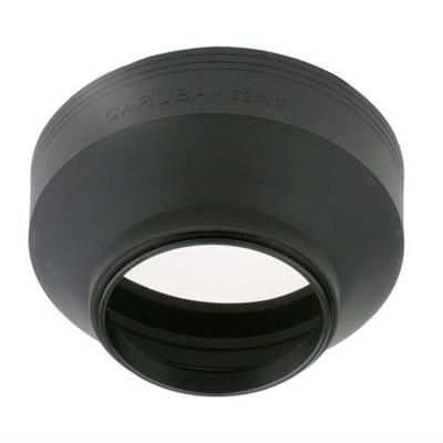 Caruba Rubberen Zonnekap 3in1 62mm