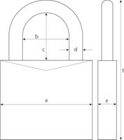 ABUS 802904 Hangslot - thumbnail