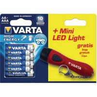 Varta Alkaline Batterij AA High Energy 8-Promotional Blister - VARTA-92400 - thumbnail