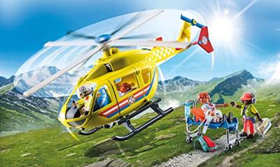 PLAYMOBIL City Life reddingshelikopter 71203 - thumbnail