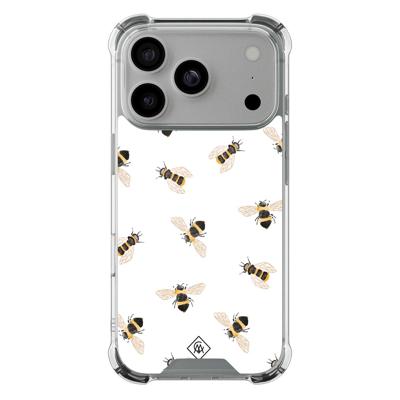 iPhone 17 Pro shockproof hoesje - Bee happy