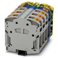 Phoenix Contact 1054731 Hoogstroomklem Steekklem Grijs, Blauw, Zwart, Geel 1 stuk(s)