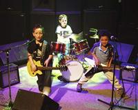 Dimavery JDS-305 compleet 5-delig kinderdrumstel rood - thumbnail