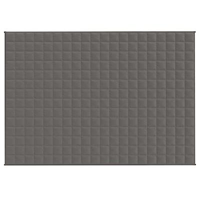 Verzwaringsdeken 135x200 cm 6 kg stof grijs Verzwaringsdeken 135x200 cm 6 kg stof grijs