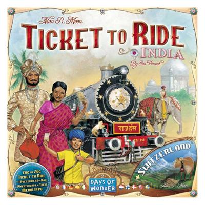 Asmodee ticket to ride india bordspel