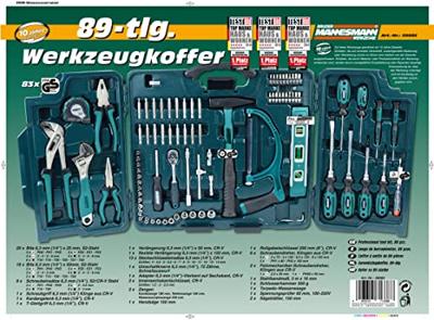Brüder Mannesmann Gereedschapset 89 dlg (Hobby) - 29085