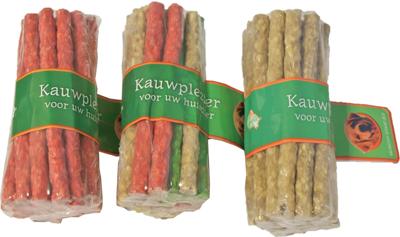 Rol a 20 munchy staaf 9/10 mm/12 cm rood Kauwplezier Gebr. de Boon - Gebr de boon