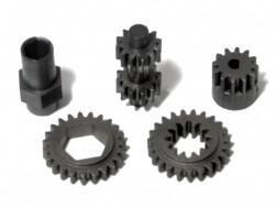 Gear set for motor unit (roto start)