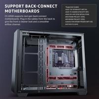 Antec C5 ARGB Midi-tower PC-behuizing Zwart Zijvenster, Stoffilter - thumbnail