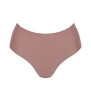 Zero Feel taille slip dames 2.0 - High waist - Hoge naadloze dames onderbroek - Katoenen kruisje - Schijnt niet door - Zwart - Huidskleur - - XS - - thumbnail