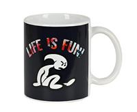 Mok El Niño Life is fun Keramisch Multicolour (350 ml) - thumbnail