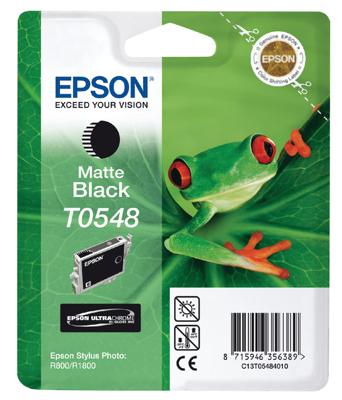 Epson inktpatroon mat zwart T 054 T 0548