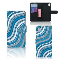 Xiaomi Redmi 7A | Telefoon Hoesje | Waves Blue - thumbnail