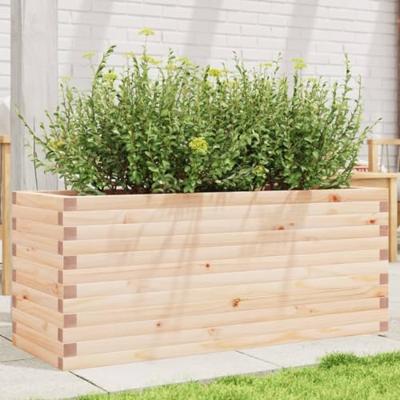 Plantenbak 110x40x45,5 cm massief grenenhout