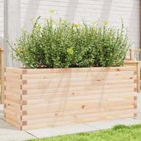 Plantenbak 110x40x45,5 cm massief grenenhout - thumbnail
