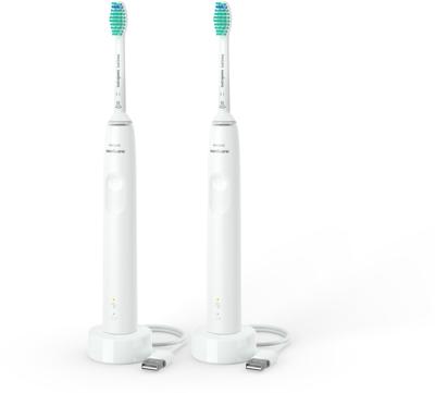 Philips HX3675/13 Sonicare Duo Tandenborstel Wit Philips HX3675/13 Sonicare Duo Tandenborstel Wit