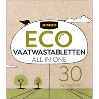 Jumbo Eco Vaatwastabletten All in One 30 Stuks - thumbnail