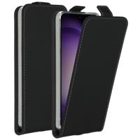 Accezz Flipcase Samsung Galaxy S24 Telefoonhoesje Zwart - thumbnail