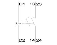 Siemens - Minimale spanning, 110 VDC, 6 klemmen - thumbnail