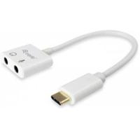 Equip 133460 audio kabel 2 x 3.5mm USB Wit - thumbnail